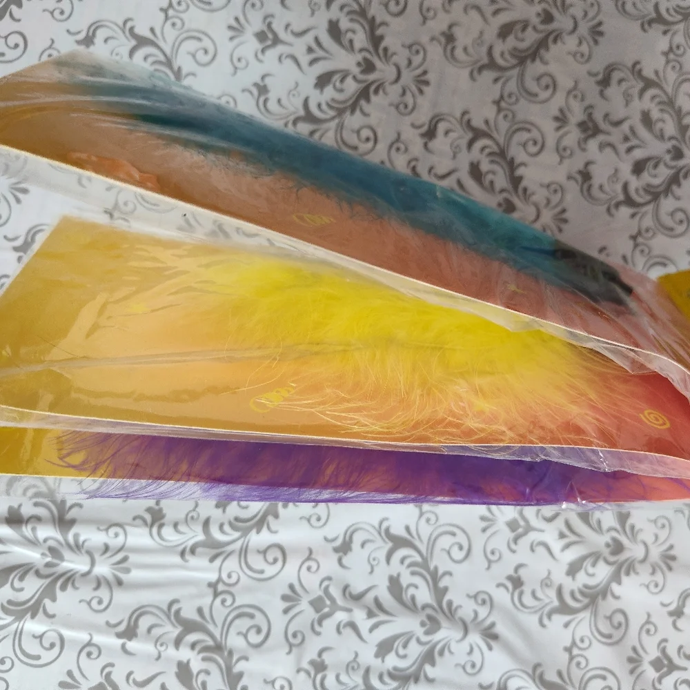 Lot of 3 Lazy Pet Interactive Tiger Tail Tease Cat Toy Blue, Violet & Yellow C3